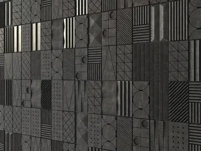 Lithea Maioliche di pietra n7 3D model