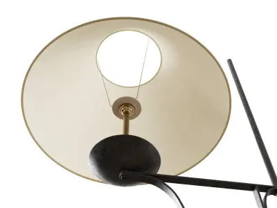 Metal Floor Lamp 3D model