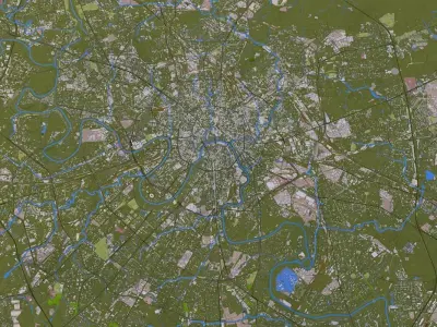 Moscow City 3D model