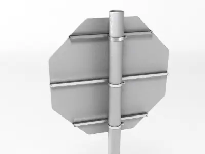 Traffic Signs 3D model