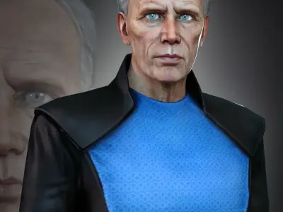 Section 31 Admiral Marcus For G8M 3D model