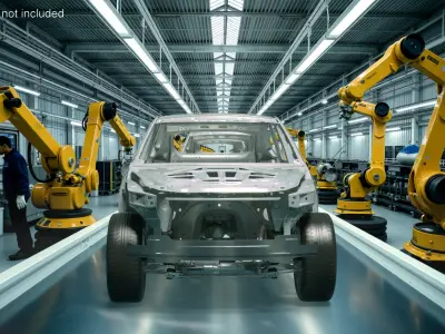  SUV Car Frame Structure with Chassis 