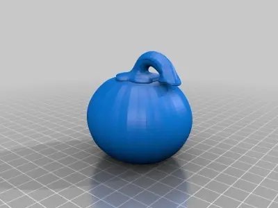 Throwie Pumpkin Jack O lantern 78885 Free 3D print model