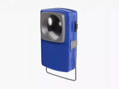 Retro Torch 3D model