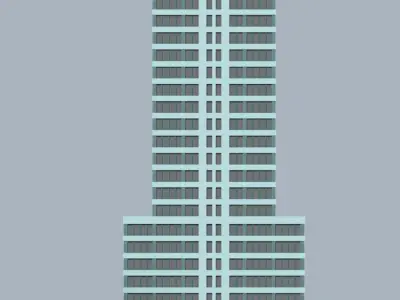 McGraw-Hill Building 3D print model