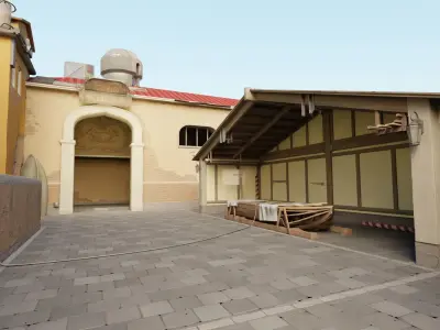 Valorant Ascent B Map Low-poly 3D model