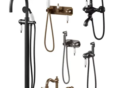 Medici faucet set by Boheme  3D model