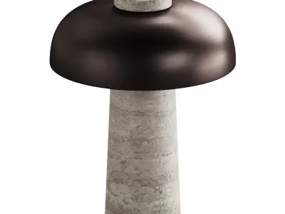 315 lighting fixtures 22 Menu space Reverse Table Lamp 3D model