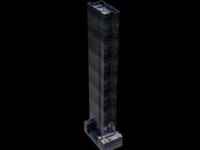 252 East 57th Street - NYC Low-poly 3D model