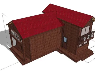Creative Design-Holiday Cabin-096 3D model