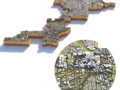 Tampa Bay Florida USA 3D model