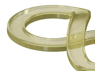 Transparent Premium Vehicle Track 3D model