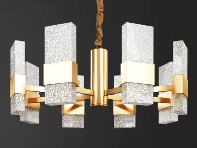 AVAIL BRASS MODERN Low-poly 3D model