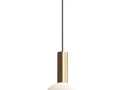 Combi Pendant with Glass Ball 3D model