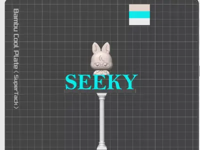 Seeky  Li Pei En support Stick - 3D Printable Free 3D print model