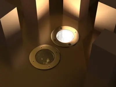 Halogen Lamp 01 High detail 3D model