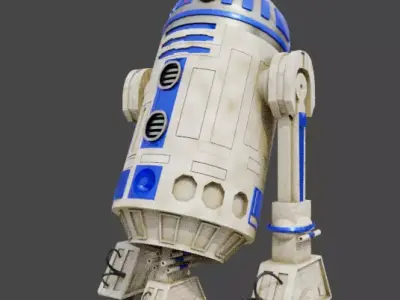 Star-Wars R2D2 3D Model 3D model