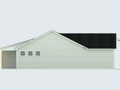Cape Cod House 22 3D model