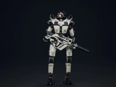 Etasphera53 apocalypse weapon Low-poly 3D model