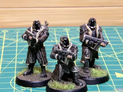 Lucian Balckguard - Troopers 3D print model