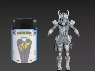 Call of Duty GUNDAM XVX-016 3D print model