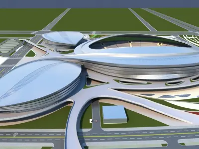 Stadium 6 3D model