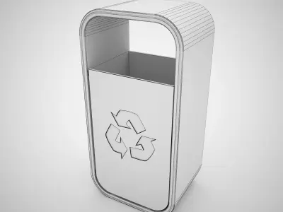 LITTER BIN 3D model