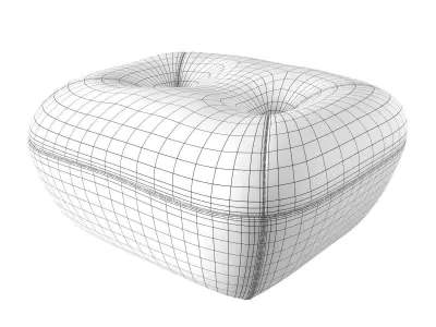 Bonnie Footstool 3D model