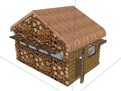 Creative Design-Holiday Cabin-04 3D model