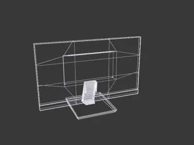 Monitor Screen Iiyama 24 pouces 3D model