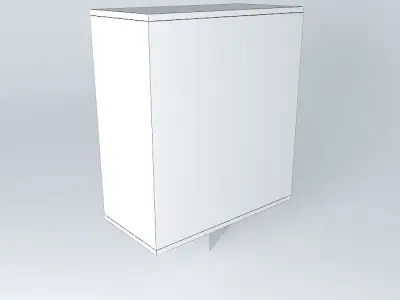 LATERAL CABINET SWING DOOR 900x450x1050mm Free 3D model