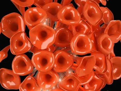 890051 Artglass Lightstar Sconce 3D model