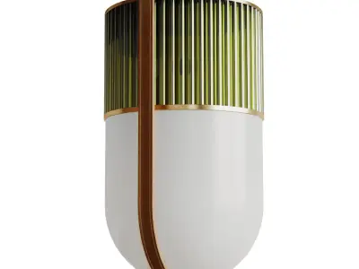 Dario Chandelier three shades 3D model