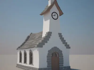 Church Cartoon 3D model