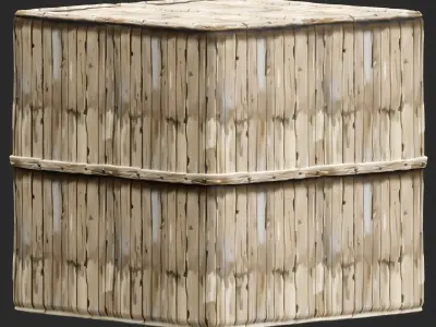 Stylized Wood Fence Seamless Texture  Texture