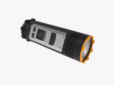 Fogo Flashlight 3D model