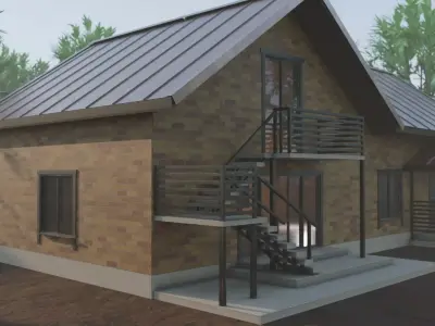 HOUSE 3D model 17