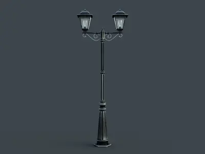 Classic street lamp Collection Vol 2 3D model