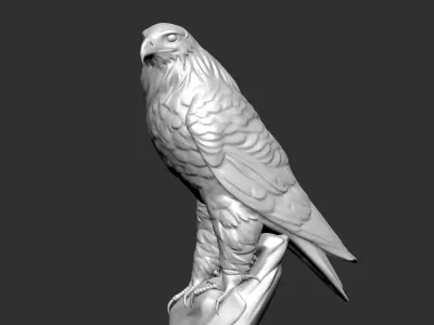 Eagle 3d model  3D print model