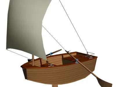 Multipurpose dinky dinghy 3D model