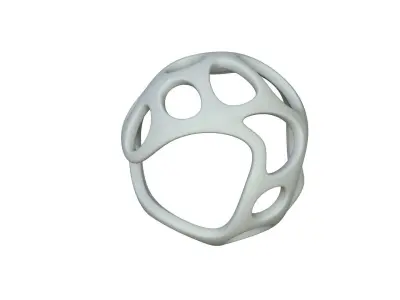 SciFi Cube Object No 39587 Low Poly Shape Texture