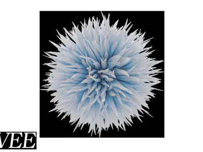 Fluffy ball 3D model