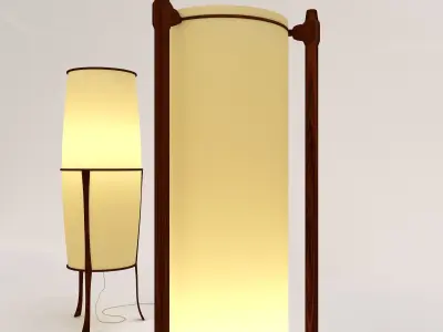 Floor lamp  3D model get