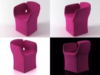 Bloomy chair 3D model