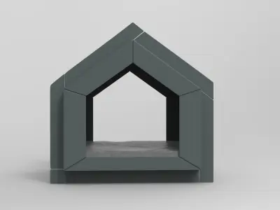 Touffu Pet House 3D model