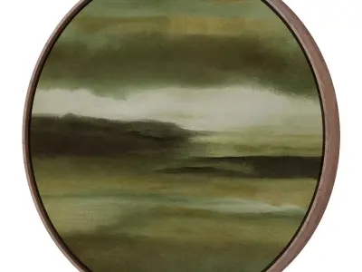 Abstract Painting Frame set 3D model 721