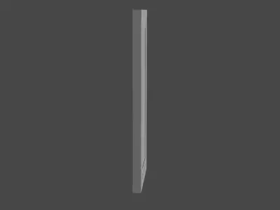 Flip window 3D model