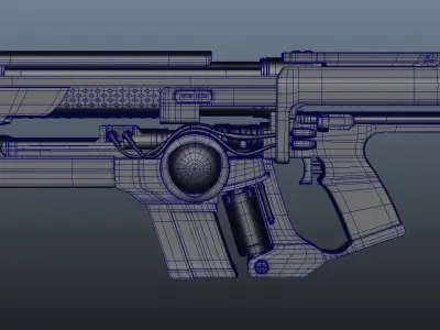 Omolon weapon 3D model