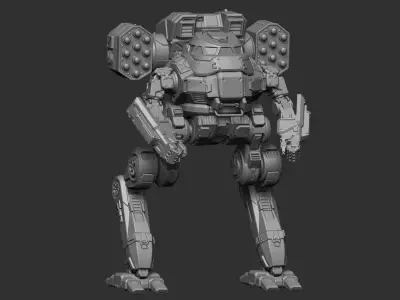 Mecha Locust 3D print model