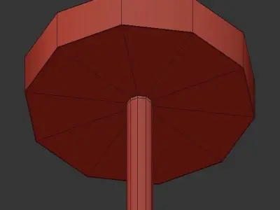 Stardust modern chandelier in brass 3D model